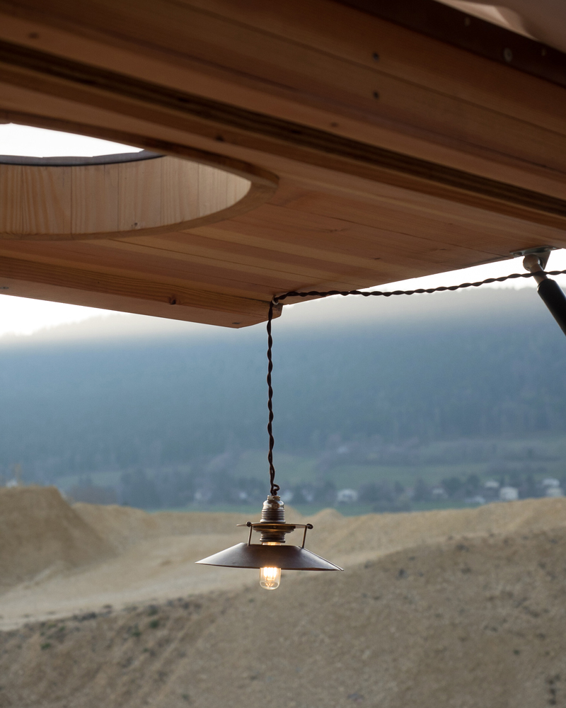 copper lamp
